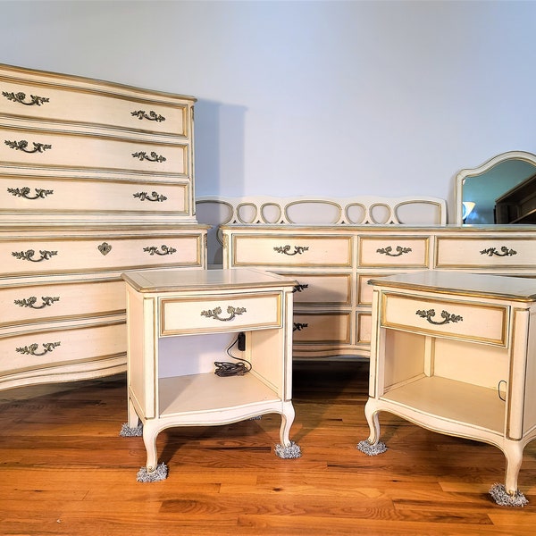 French Provincial Bedroom Set Etsy