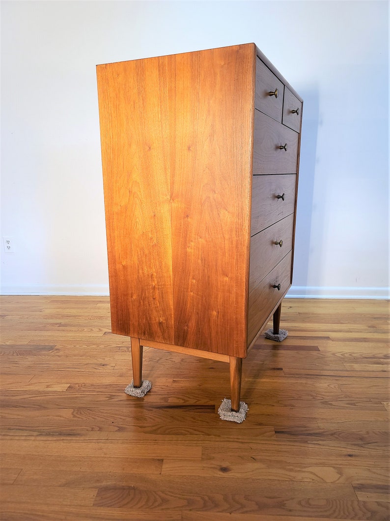 Commode Highboy Kipp Stewart, Drexel Declaration, style Mid-Century image 5