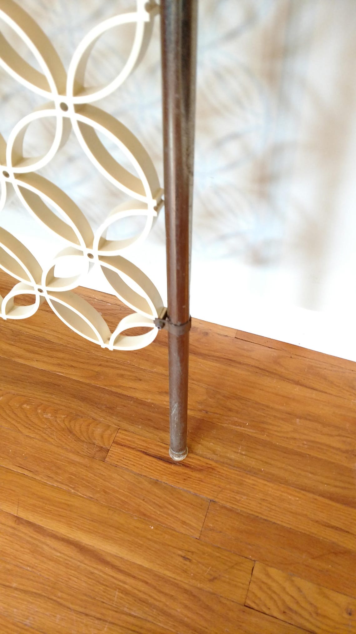 Mid Century Tension Pole Room Divider Etsy