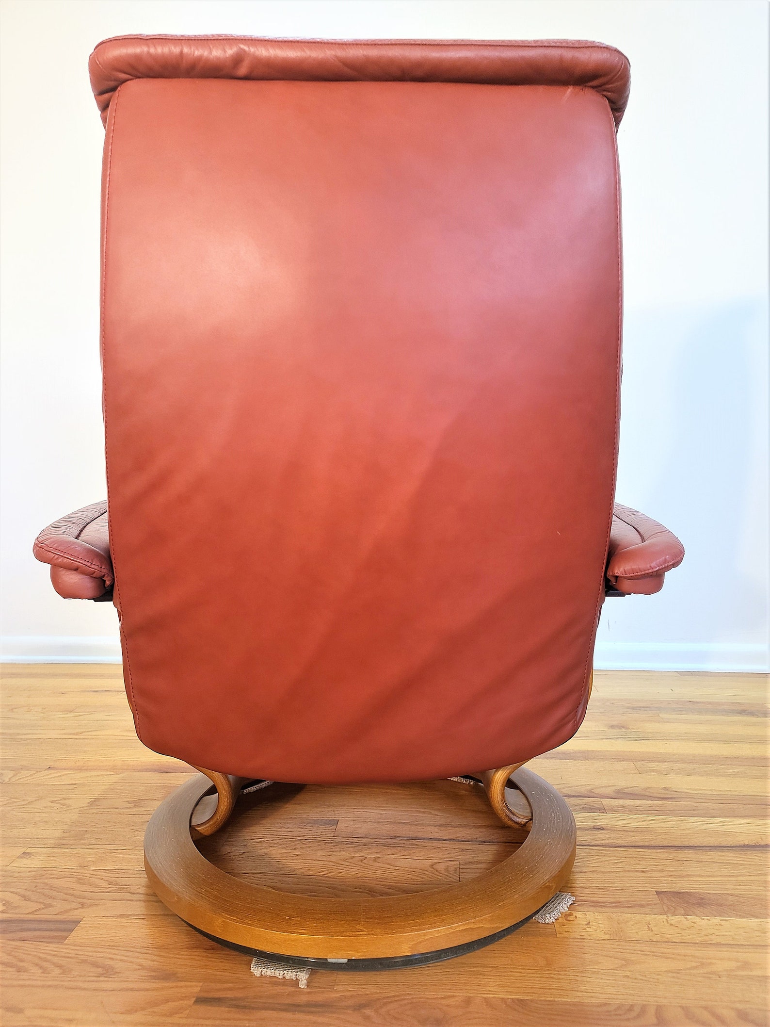 Vintage Ekornes Recliner Chair and Ottoman Etsy