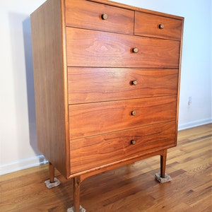 Commode Highboy Kipp Stewart, Drexel Declaration, style Mid-Century image 2