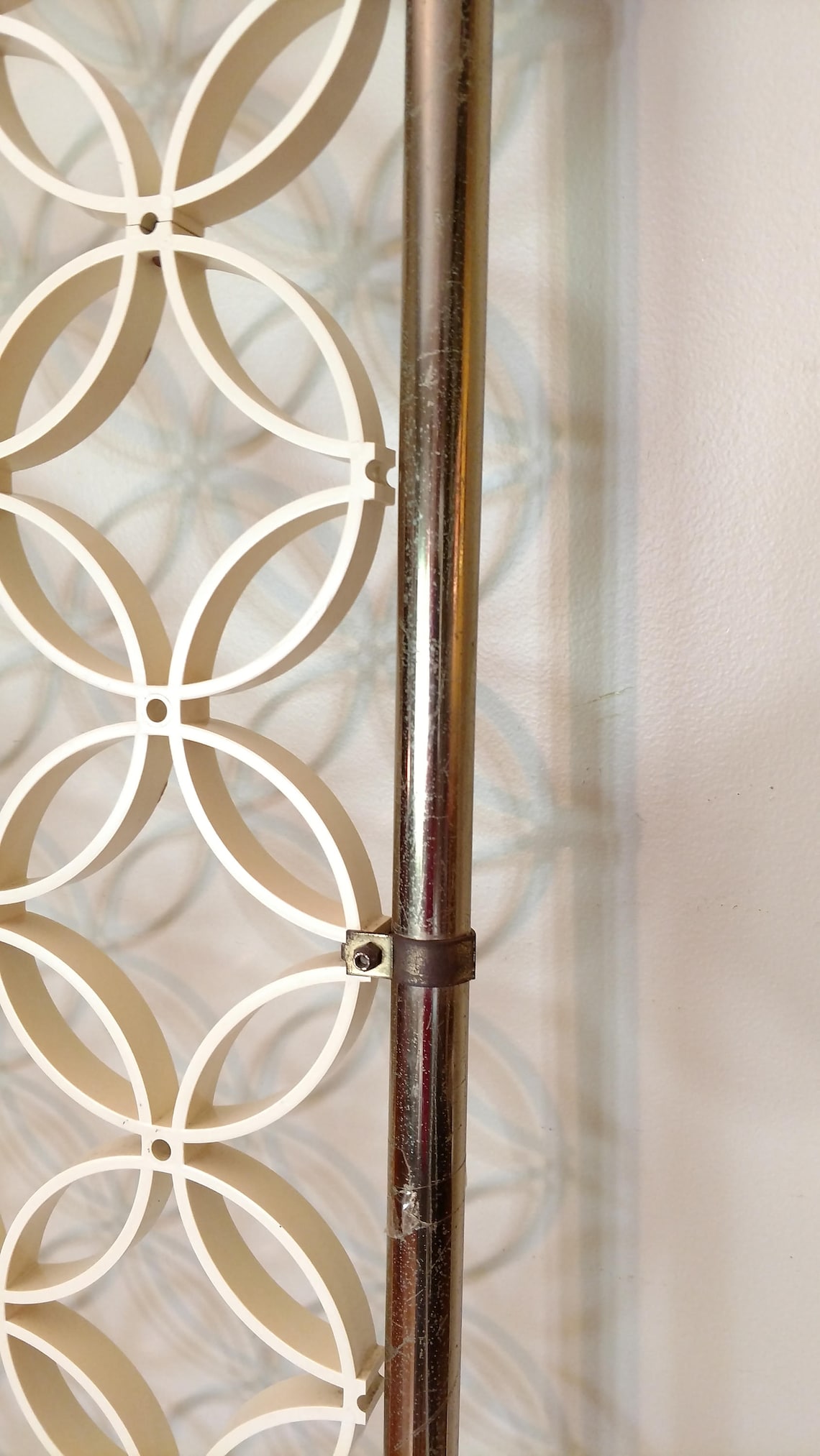 Mid Century Tension Pole Room Divider Etsy