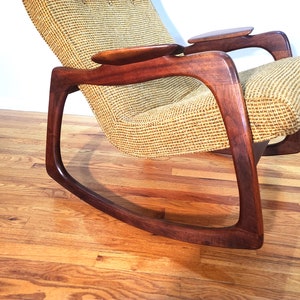 Mid Century Adrian Pearsall for Craft Asociates Rocking Chair image 8