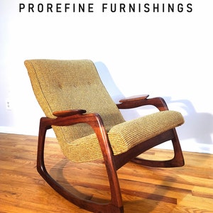 Mid Century Adrian Pearsall for Craft Asociates Rocking Chair image 2