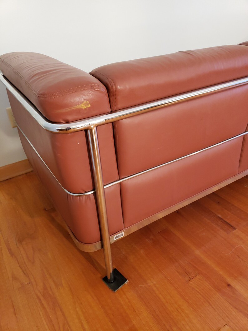Vintage Le Corbusier Style Sofa | Etsy
