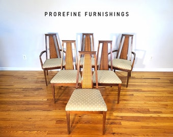 Mid Century American of Martinsville Set of Six Dining Chairs