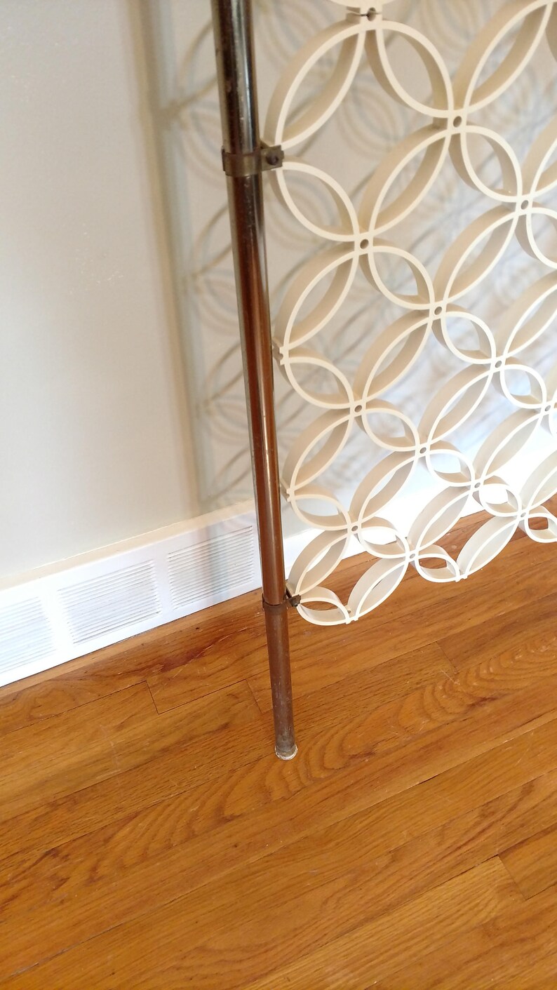 Mid Century Tension Pole Room Divider Etsy