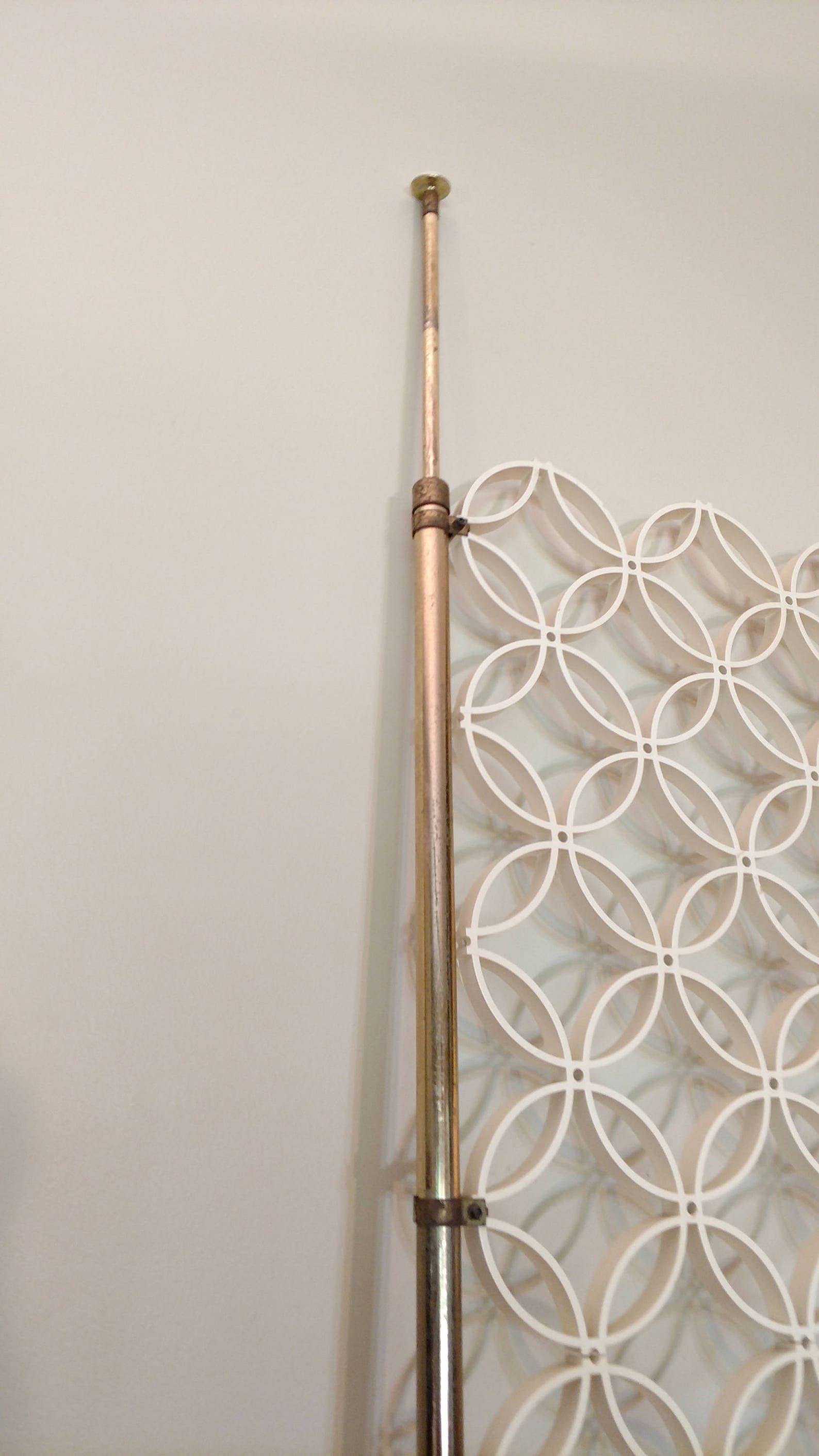 Mid Century Tension Pole Room Divider Etsy