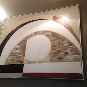 Mid Century Lee Reynolds Abstract Painting - 60x48