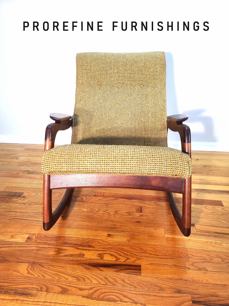 Mid Century Adrian Pearsall for Craft Asociates Rocking Chair image 3