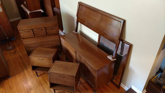 Mid Century Merton Gershun For American Of Martinsville Bedroom Set