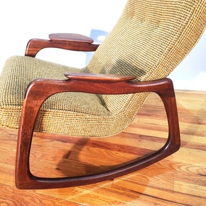 Mid Century Adrian Pearsall for Craft Asociates Rocking Chair image 7