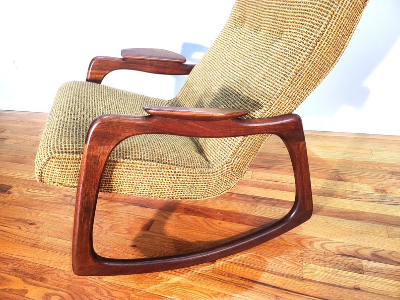 Mid Century Adrian Pearsall for Craft Asociates Rocking Chair image 7