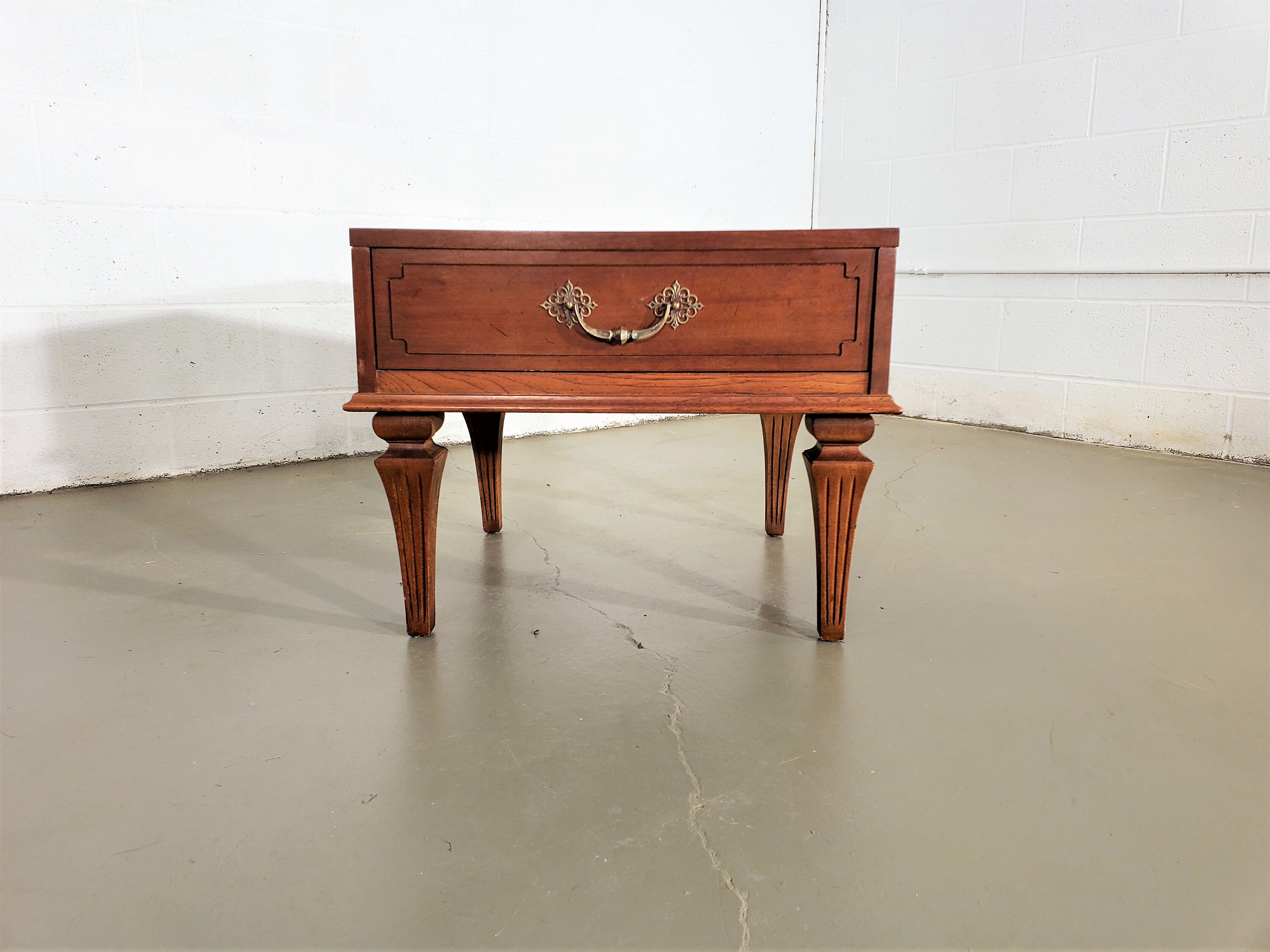 Mid Century Kroehler Side Table Etsy