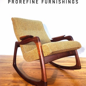 Mid Century Adrian Pearsall for Craft Asociates Rocking Chair image 5