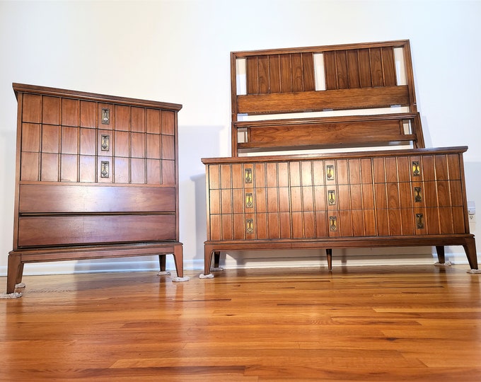 Mid Century Dixie Bedroom Set Etsy