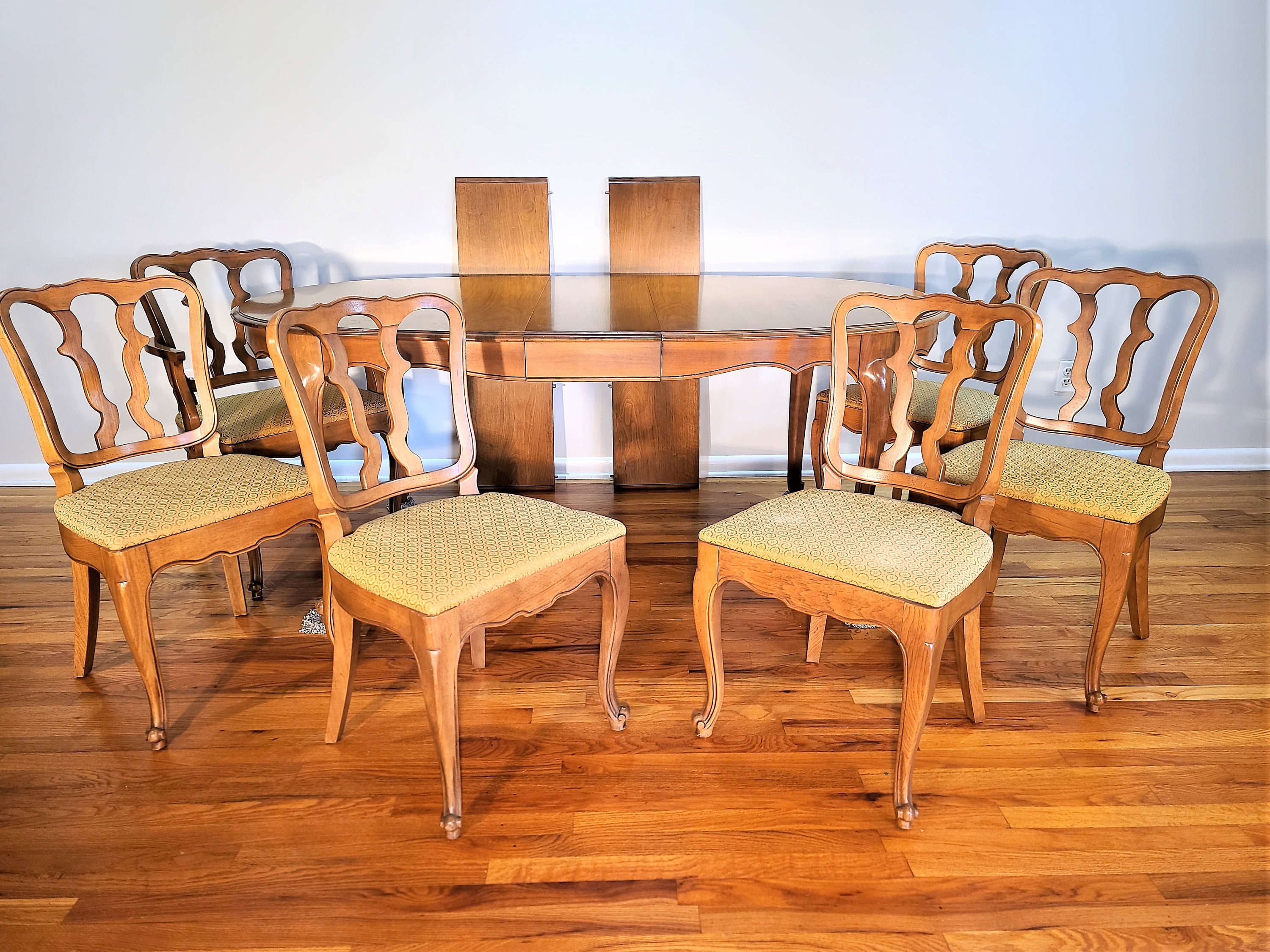 Thomasville Dining Table Etsy
