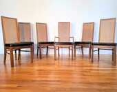 Mid Century Stanley Set of Six Dining Chairs