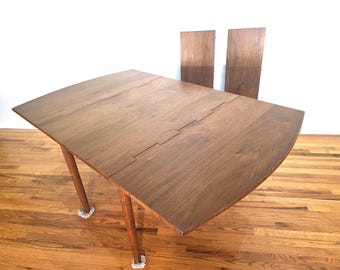 Mid Century Drexel Parallel Dining Table by Barney Flagg