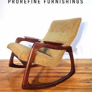 Mid Century Adrian Pearsall for Craft Asociates Rocking Chair image 1