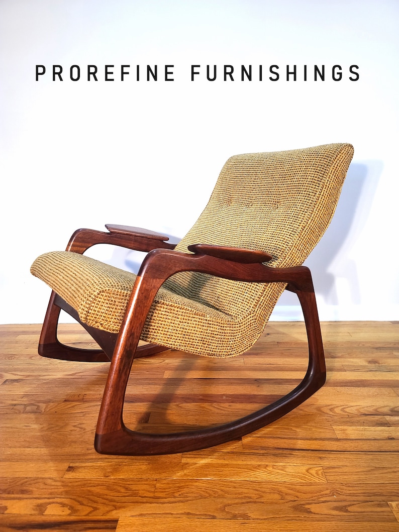 Mid Century Adrian Pearsall for Craft Asociates Rocking Chair image 1