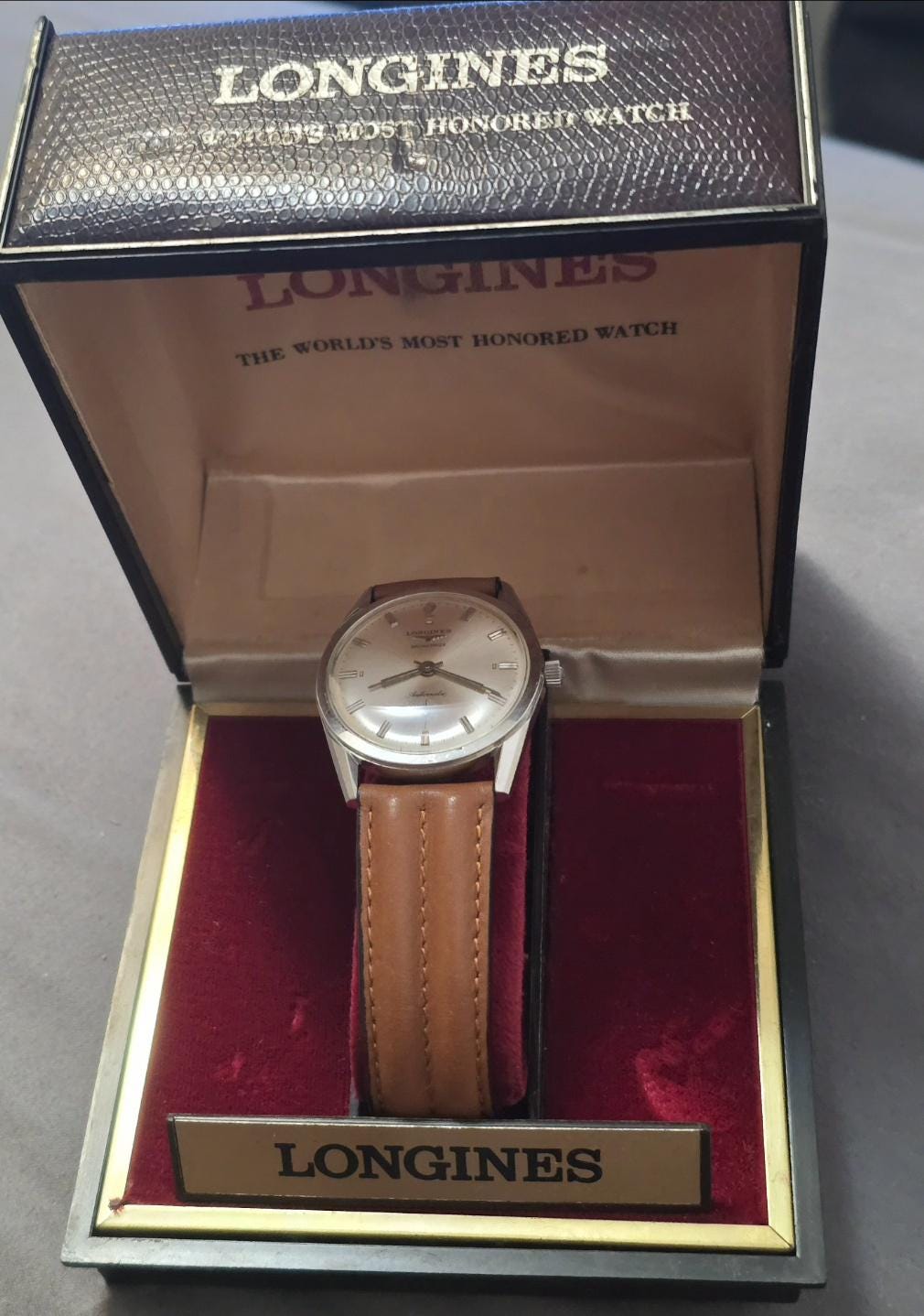 Vintage Longines-wittnauer Grand Prize Ref:2536-350 Stainless