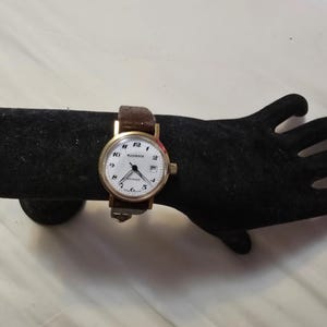 Rare Vintage Bucherer Gold Plated 21 Jewels Swiss Made Automatic Ladies Watch
