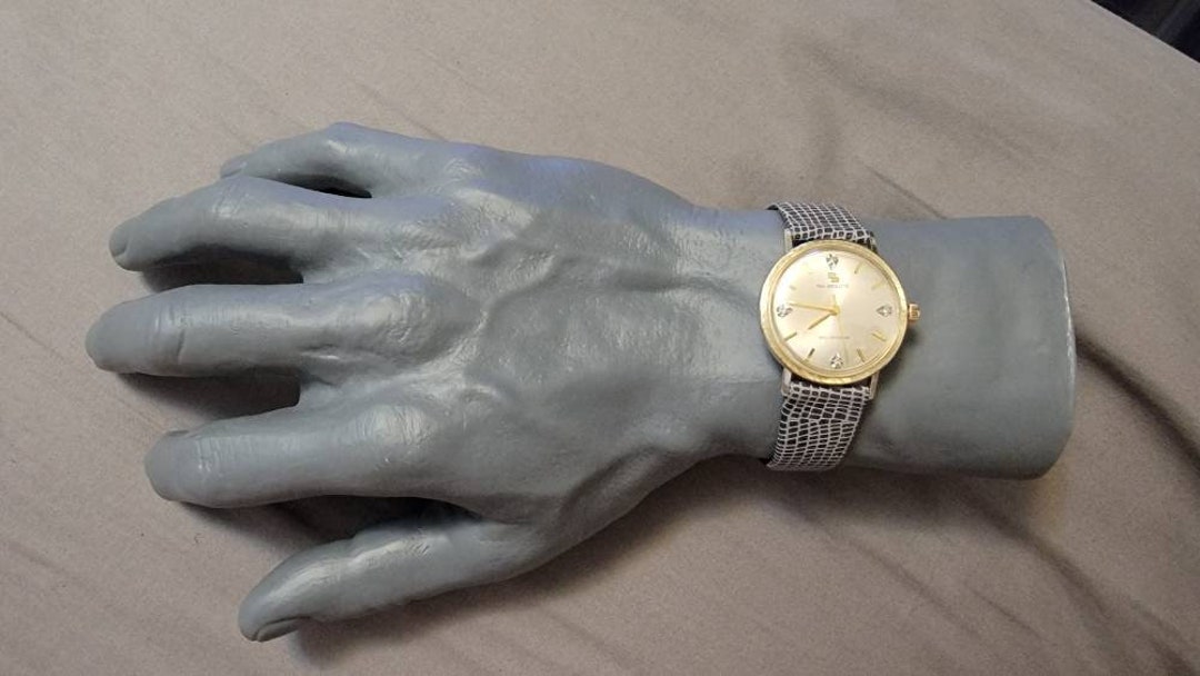 Rare Vintage Paul Breguette 14K Gold Diamonds Automatic Men's Watch - Etsy