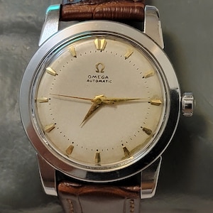 Vintage Omega Seamaster Stainless Steel CAL351 Automatic Bumper Men's Watch