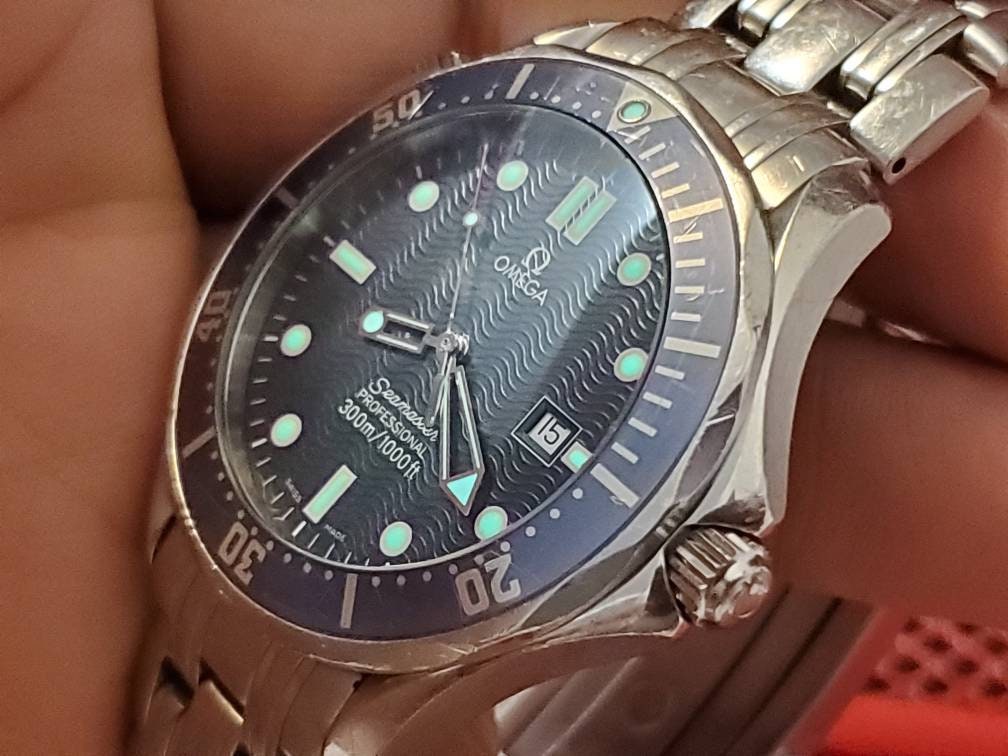 Omega Seamaster Blue 2541.80.00 James 