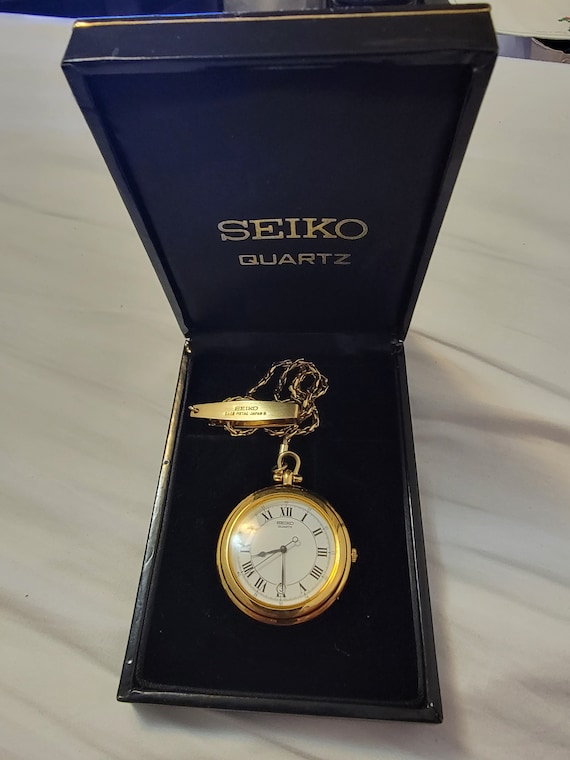 Rare Vintage Seiko 7N42-0A19 Gold Plated Quartz Me