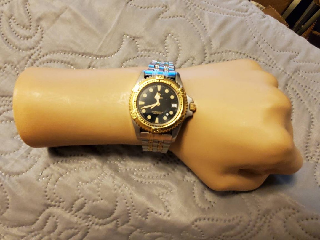 globetour1998Loveagain''(貴重！) Vintage Zodiac Professional #206.69.59 Two-tone 200M Quartz