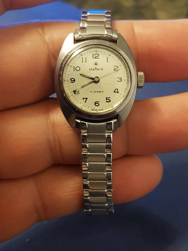 Orologio da donna Swiss Made Wind-up vintage Stellaris Sears | Etsy Italia