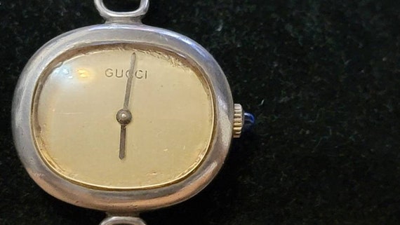 Rare Vintage Gucci Sterling Silver 