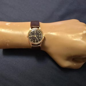 Rare Vintage Ebel 14K Gold Manual Wind Men&#39;s Watch