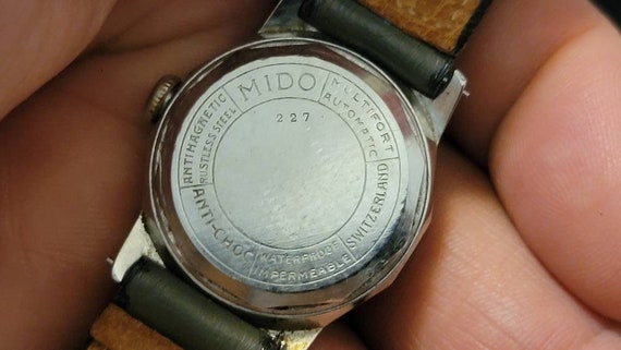 Rare Vintage Mido Multifort Super Automatic Bumpe… - image 5