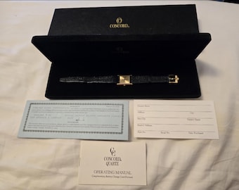 Concord Centurion 18k Parts Quartz Ladies Watch Working  display picture 3