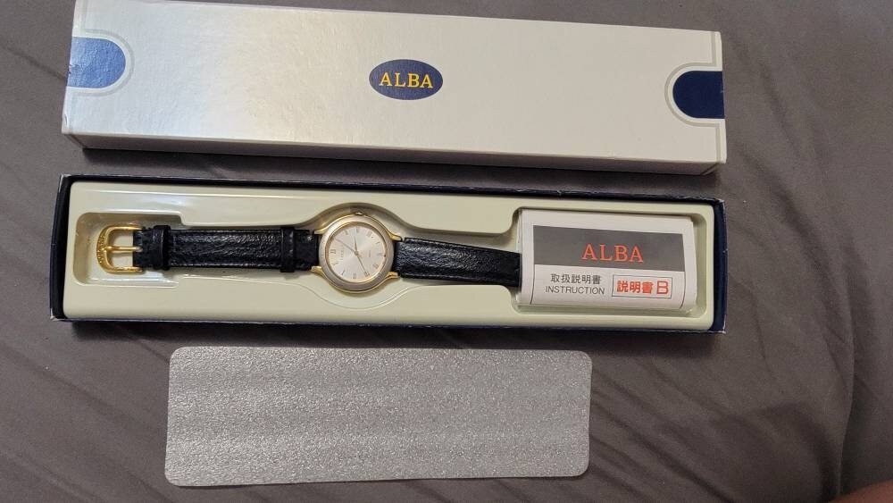 Rare Vintage Seiko Lucent 7N01-8150 Two-tone Quartz Unisex