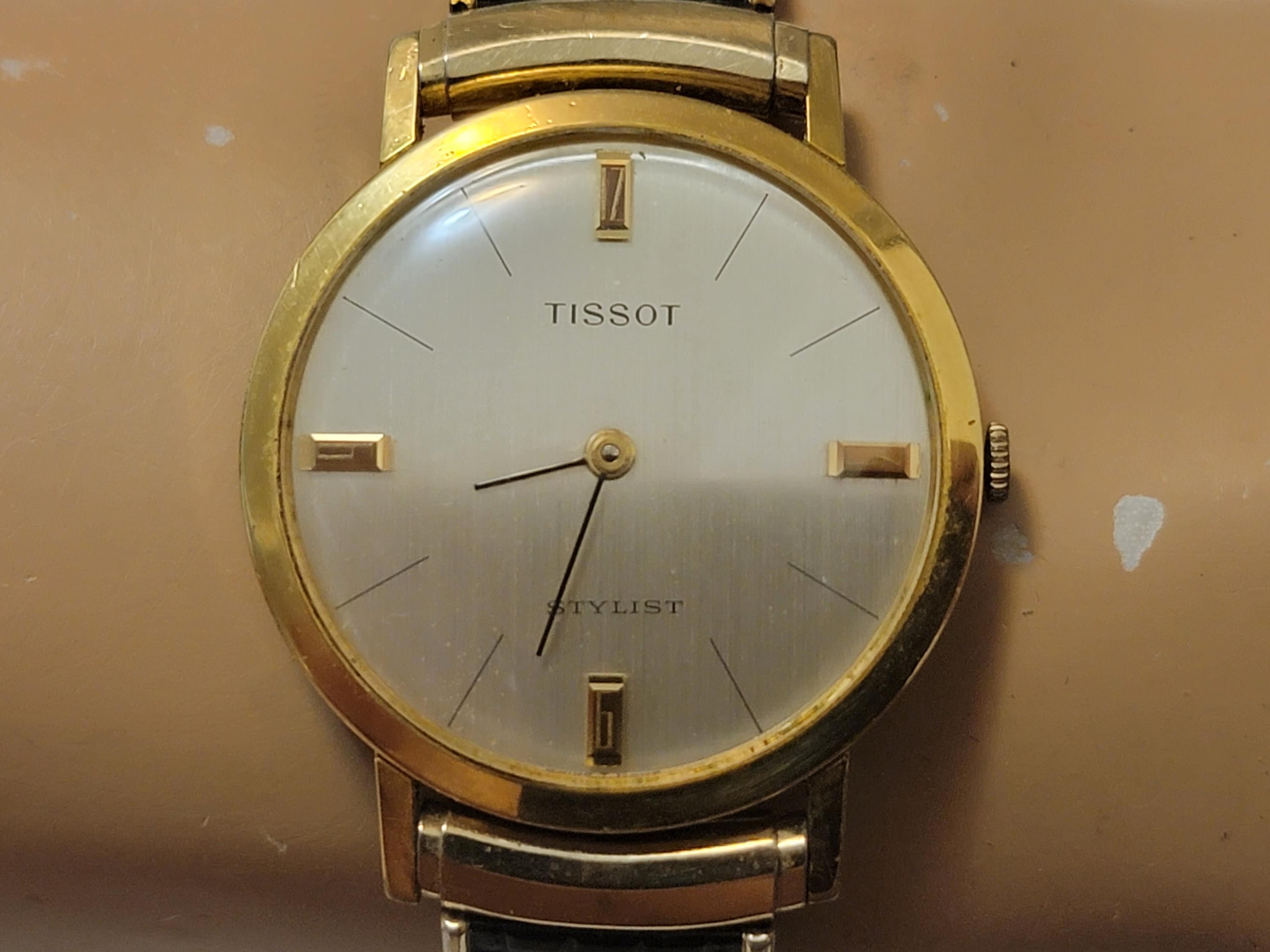 Buy Vintage Tissot Stylist Gold Plated Thin Case Manual Wind Men s