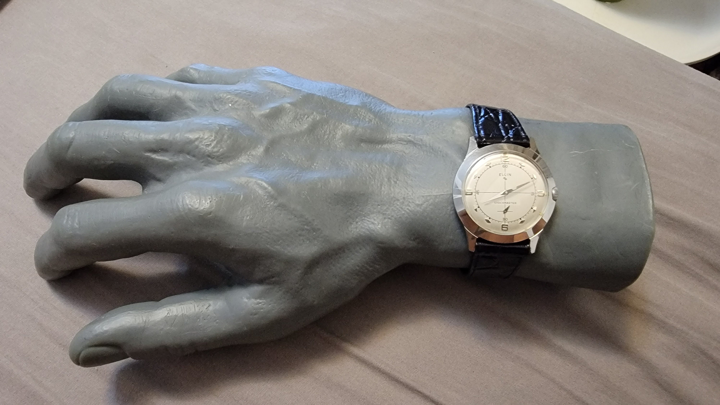 Elgin shockmaster top wrist watch