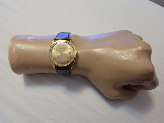 Vintage Juvenia Gold Plated Swiss Made 17 Jewels Automatic Men's