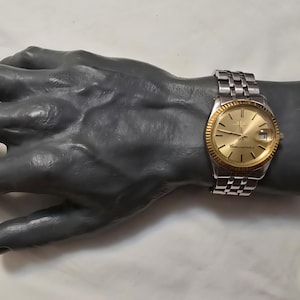 Rare Vintage Mido Commander 8107-00 Stainless Steel Swiss Made Automatic Men&#39;s Watch