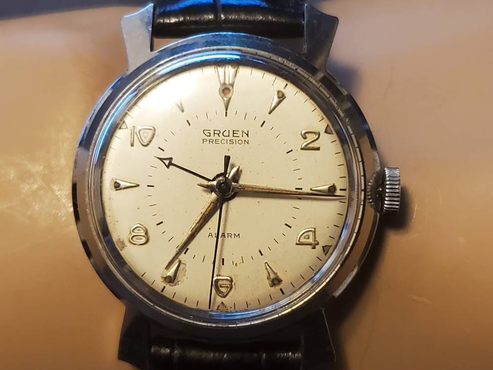 Precision by gruen mens watch deals