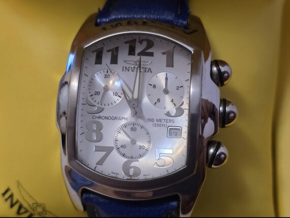 Cinturino Invicta Lupah Cinturino Di Ricambio In Vera Pelle Marrone Chiaro Per Orologio Invicta Lupah – Larghezza 24 Mm, Autentico Zaino Invicta Trolley