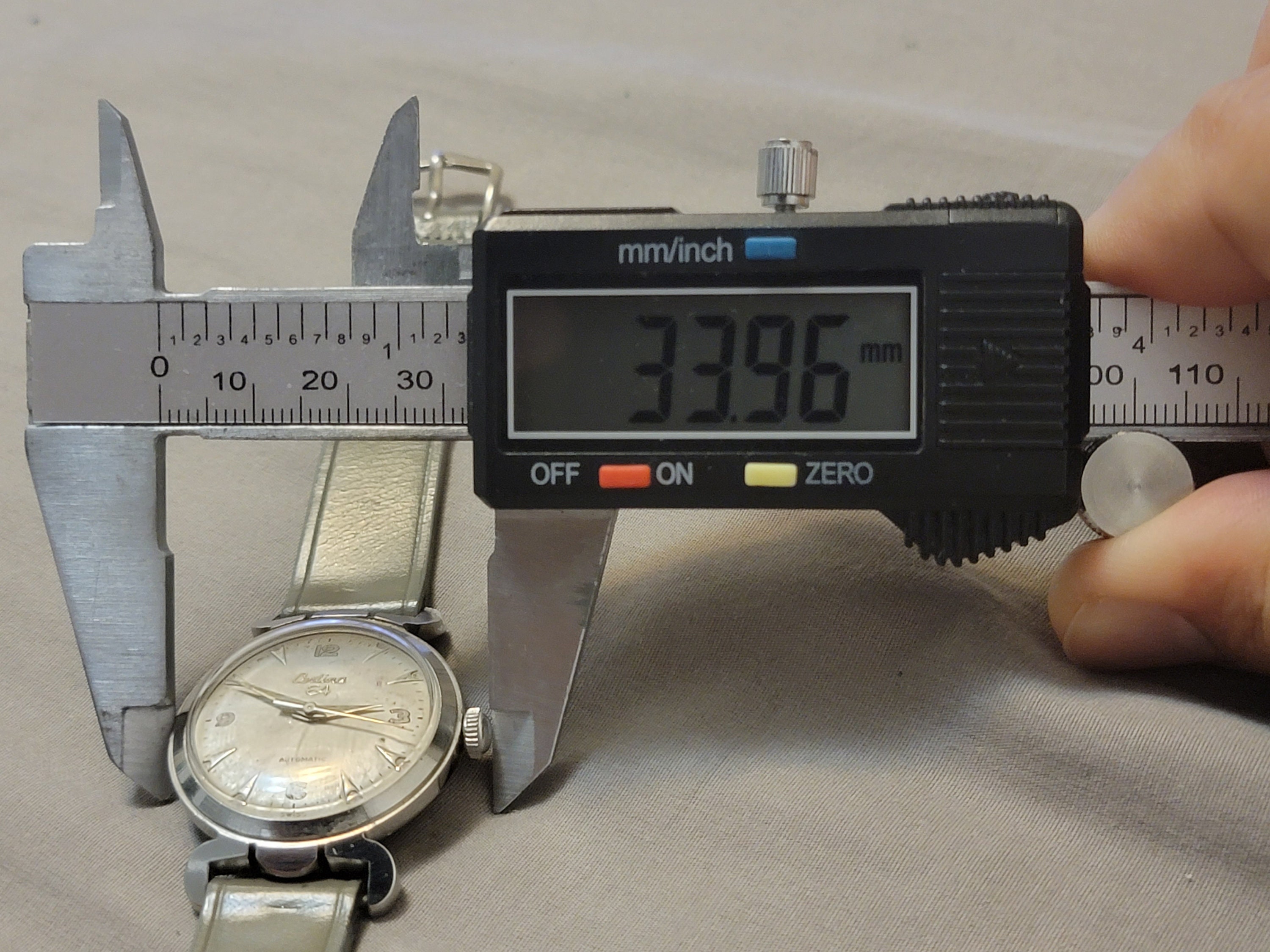 希少なヴィンテージ サーチナ EA ステンレススチール スイス製