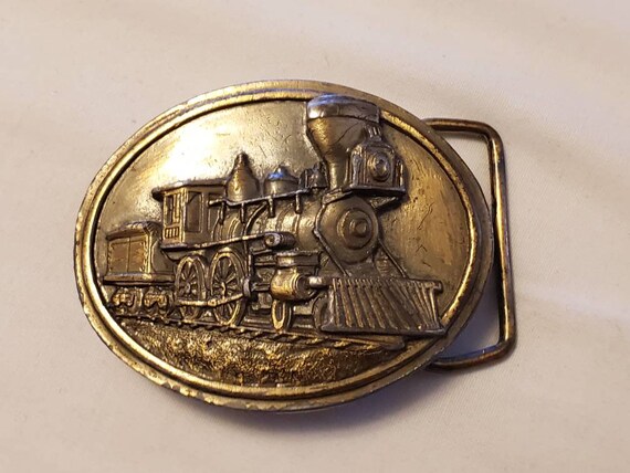 bergamot brass works belt buckle 1984