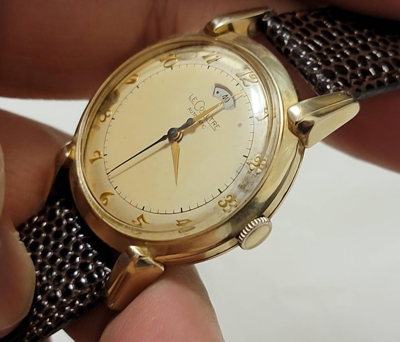 Vintage Lecoultre 10K Gold Filled Power Reserve Indicator Cal.481 ...