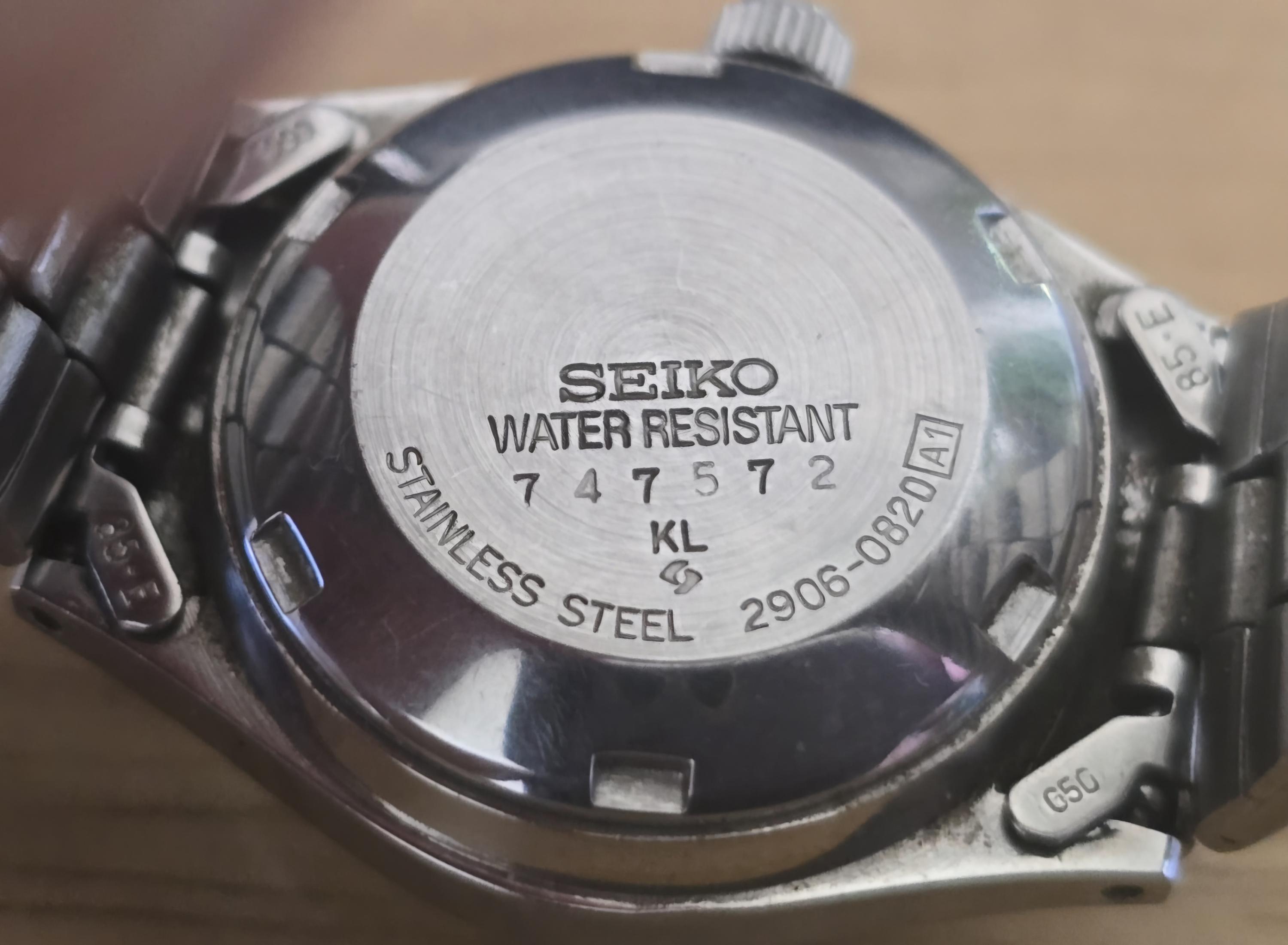 Vintage Seiko 5 2906-0820 Stainless Steel 17 Jewels Day/date