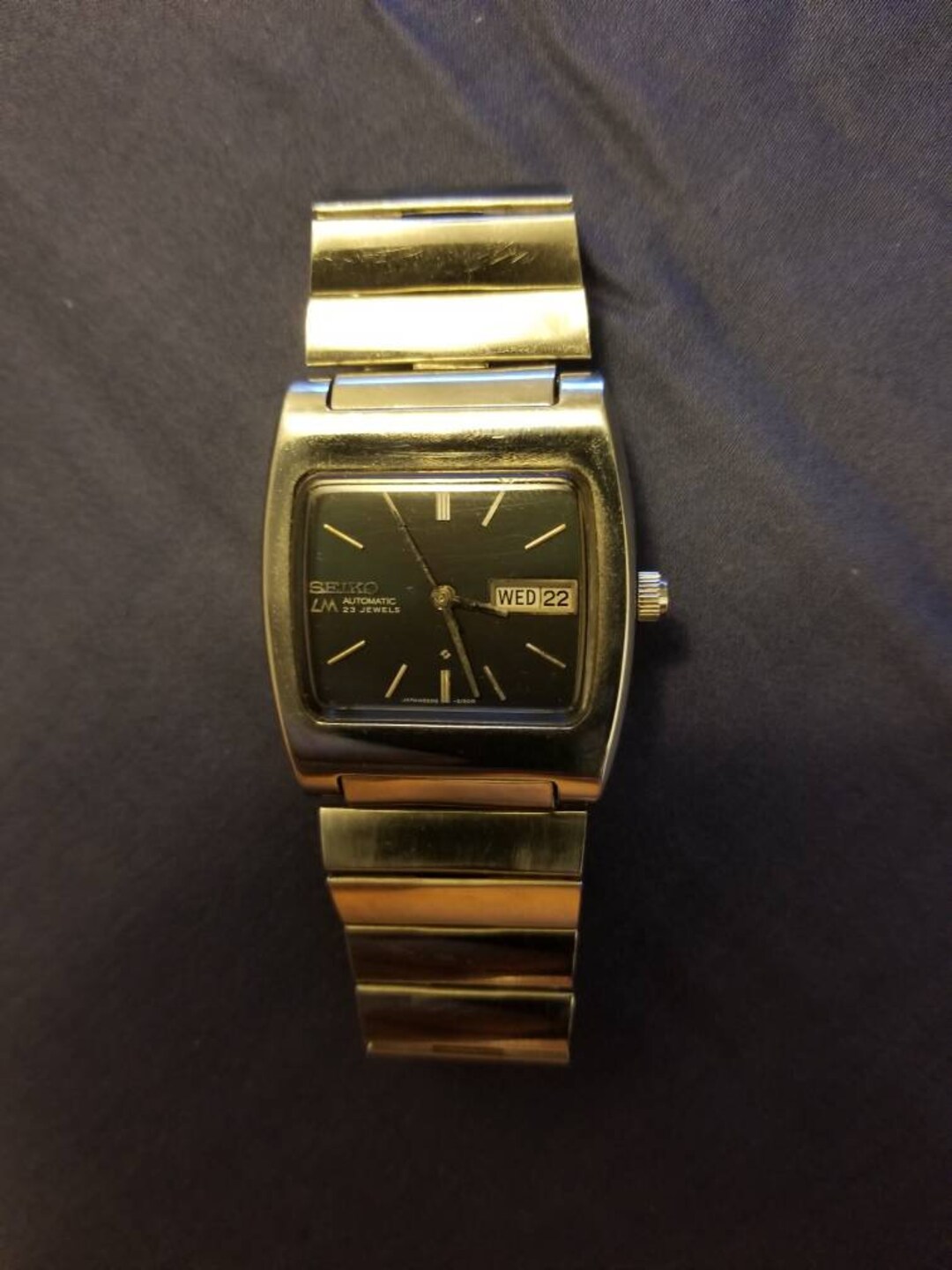 Rare Vintage Seiko LM 5605-5039 Automatic 23 Jewels Men's Rare Vintage Seiko LM 5605-5039 Automatic 23 Jewels Men's