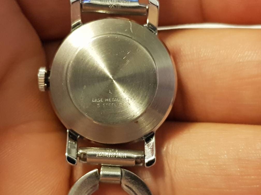 Vintage Timex Blue Dial Manual Wind Ladies Watch | Etsy